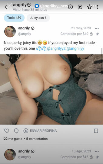 angrily Голи Изтичания OnlyFans Снимки 3