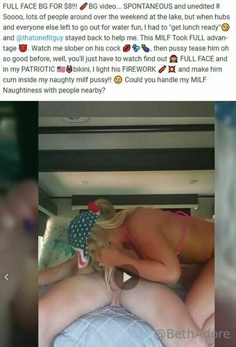 BethAdore Голи Изтичания OnlyFans Снимки 53