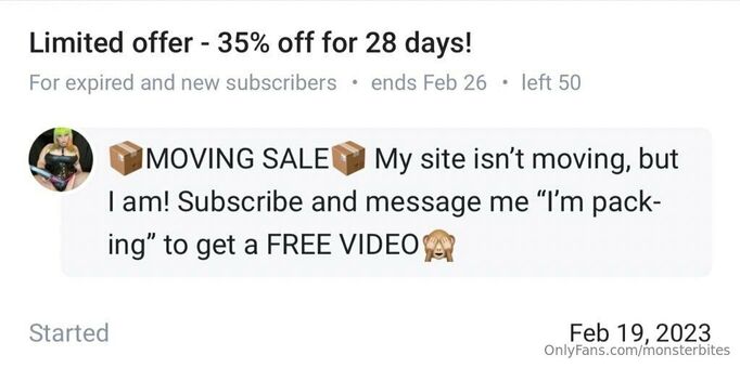 monsterbites Голи Изтичания OnlyFans Снимки 4