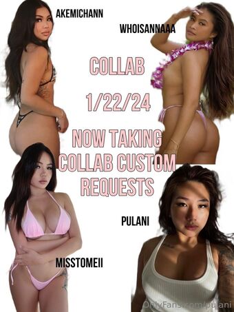 pulani Голи Изтичания OnlyFans Снимки 6