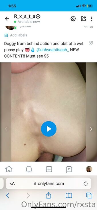 rxsta Голи Изтичания OnlyFans Снимки 1