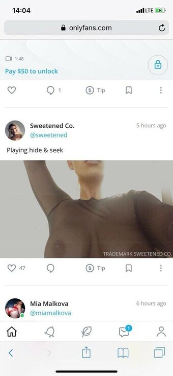 Sweetened Голи Изтичания OnlyFans Снимки 9