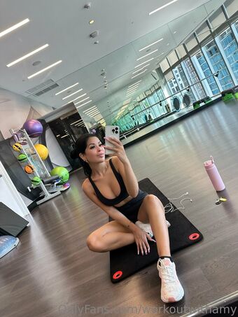 workoutwithamy Голи Изтичания OnlyFans Снимки 44